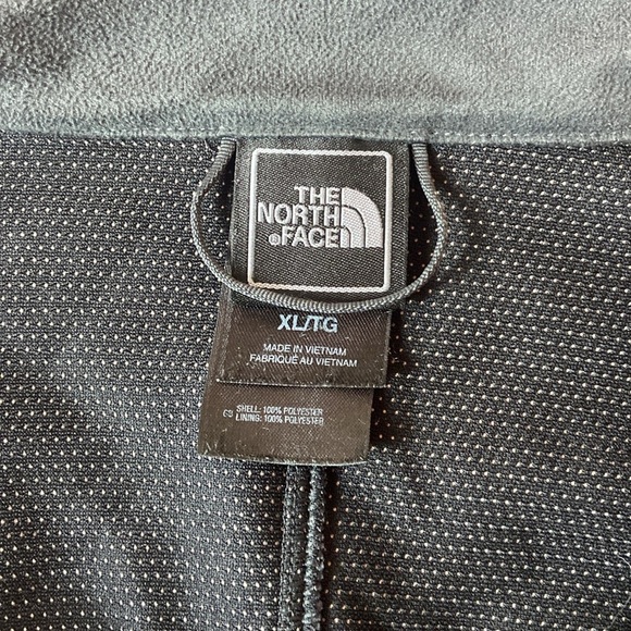 The North Face mens Extra Large dark blue zip up jacket - Picture 2 of 3
